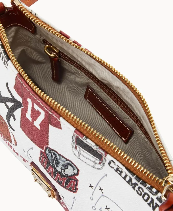 Dooney and Bourke Collegiate University Of Alabama Crossbody Pouchette U Of Alabama WomenMen Crossbodies Dooney and Bourke Collegiate University Of Alabama Crossbody Pouchette U Of Alabama WomenMen Crossbodies