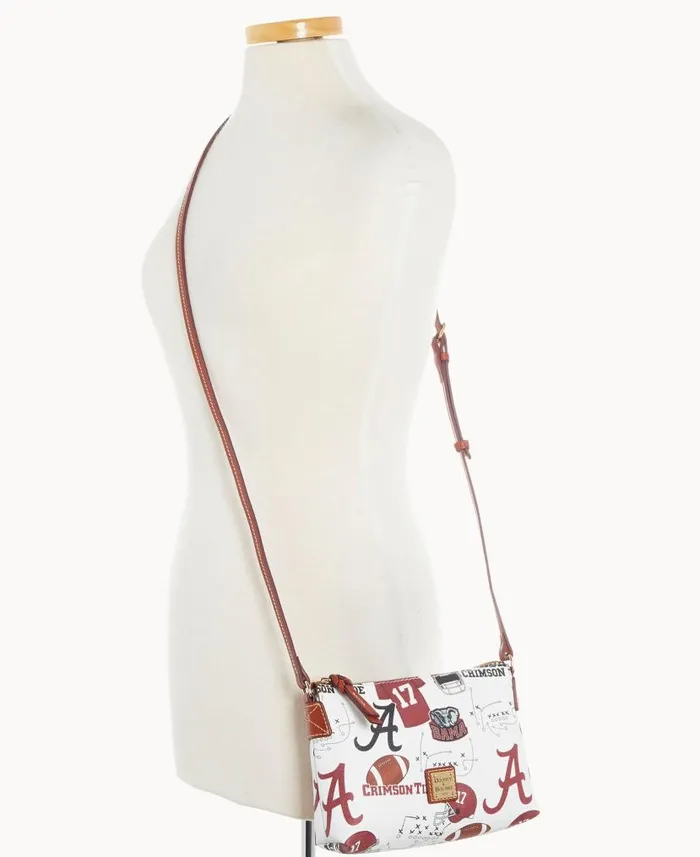 Dooney and Bourke Collegiate University Of Alabama Crossbody Pouchette U Of Alabama WomenMen Crossbodies Dooney and Bourke Collegiate University Of Alabama Crossbody Pouchette U Of Alabama WomenMen Crossbodies