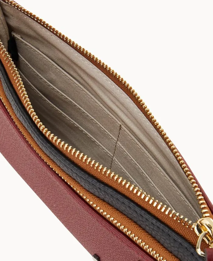 Dooney and Bourke Collegiate University Of Alabama Double Zip Wristlet University Of Alabama WomenMen Wallets Dooney and Bourke Collegiate University Of Alabama Double Zip Wristlet University Of Alabama WomenMen Wallets