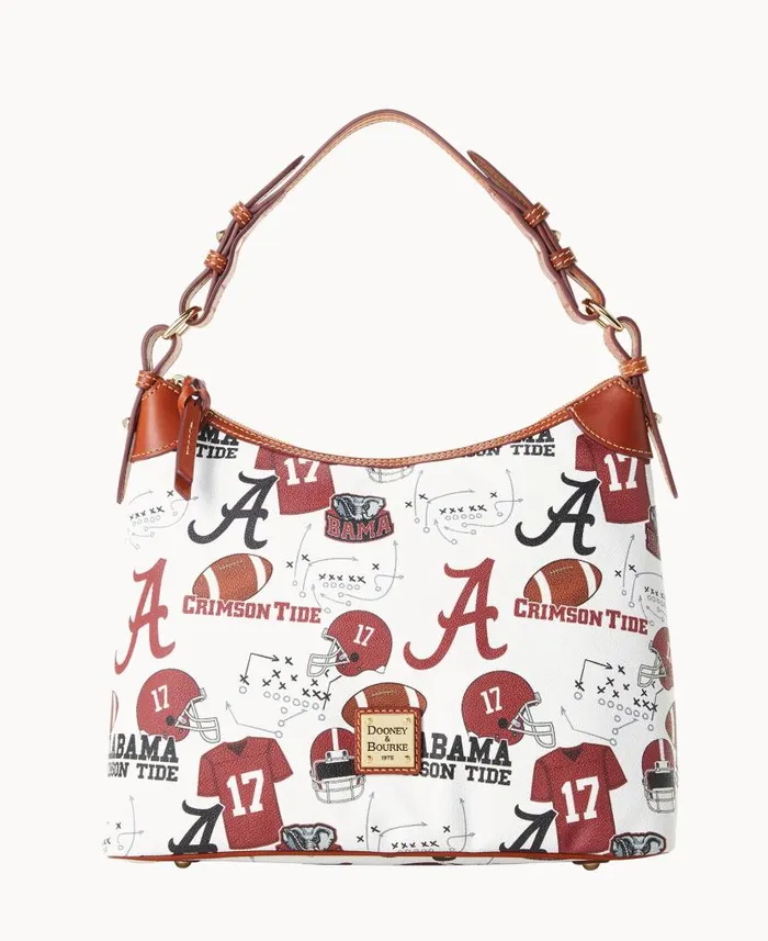 Dooney and Bourke Collegiate University Of Alabama Hobo Alabama WomenMen Shoulder Bags Dooney and Bourke Collegiate University Of Alabama Hobo Alabama WomenMen Shoulder Bags