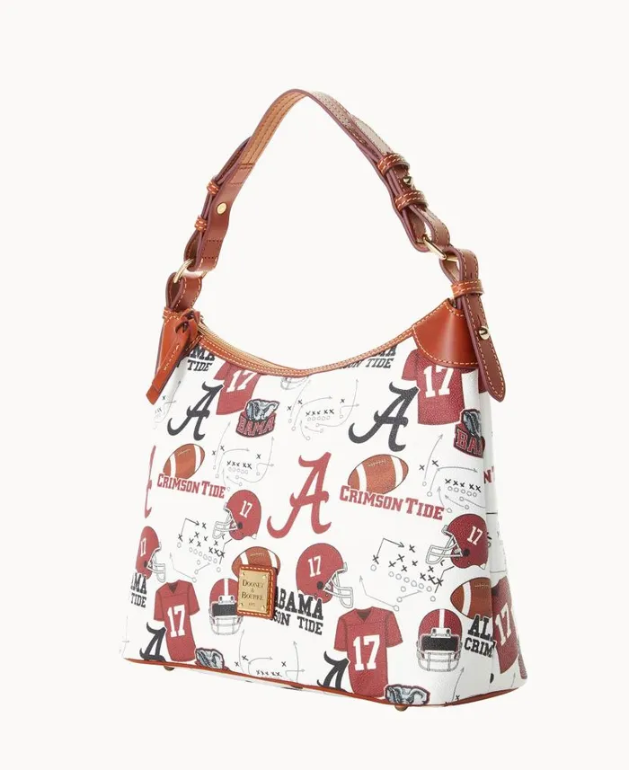 Dooney and Bourke Collegiate University Of Alabama Hobo Alabama WomenMen Shoulder Bags Dooney and Bourke Collegiate University Of Alabama Hobo Alabama WomenMen Shoulder Bags