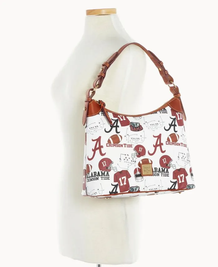 Dooney and Bourke Collegiate University Of Alabama Hobo Alabama WomenMen Shoulder Bags Dooney and Bourke Collegiate University Of Alabama Hobo Alabama WomenMen Shoulder Bags