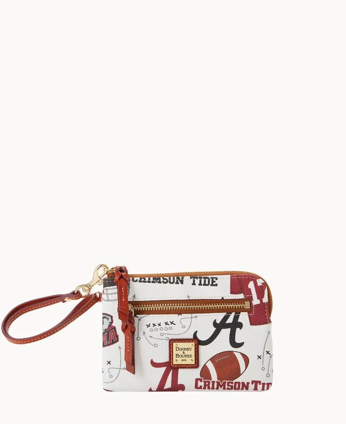 Dooney and Bourke Collegiate University Of Alabama Zip Around Wristlet White Multi WomenMen Wallets Dooney and Bourke Collegiate University Of Alabama Zip Around Wristlet White Multi WomenMen Wallets