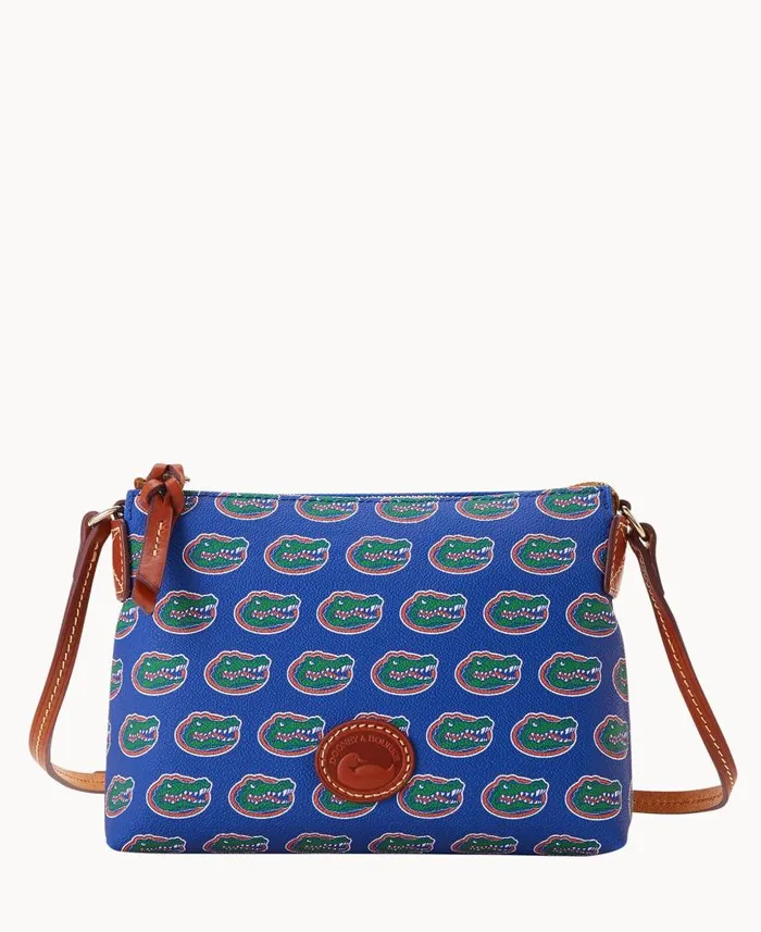 Dooney and Bourke Collegiate University Of Florida Crossbody Pouchette University Of Florid WomenMen Crossbodies Dooney and Bourke Collegiate University Of Florida Crossbody Pouchette University Of Florid WomenMen Crossbodies