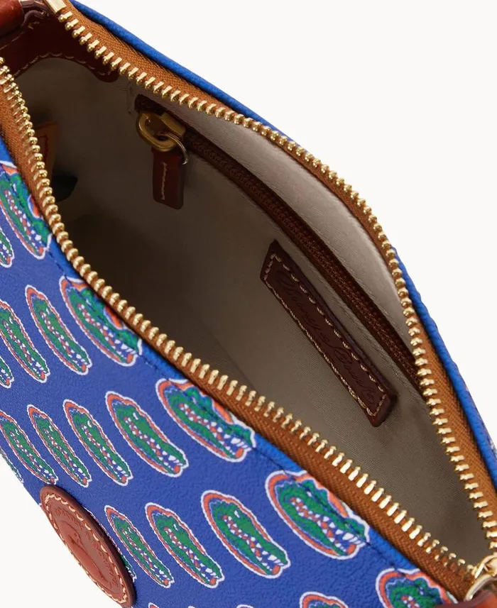 Dooney and Bourke Collegiate University Of Florida Crossbody Pouchette University Of Florid WomenMen Crossbodies Dooney and Bourke Collegiate University Of Florida Crossbody Pouchette University Of Florid WomenMen Crossbodies