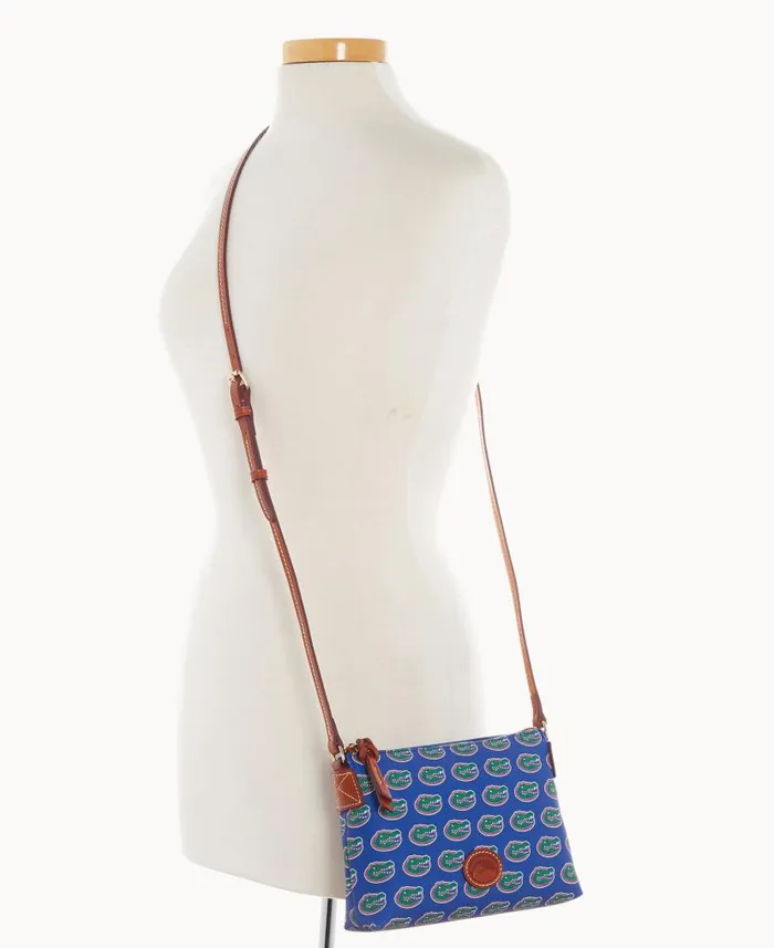 Dooney and Bourke Collegiate University Of Florida Crossbody Pouchette University Of Florid WomenMen Crossbodies Dooney and Bourke Collegiate University Of Florida Crossbody Pouchette University Of Florid WomenMen Crossbodies