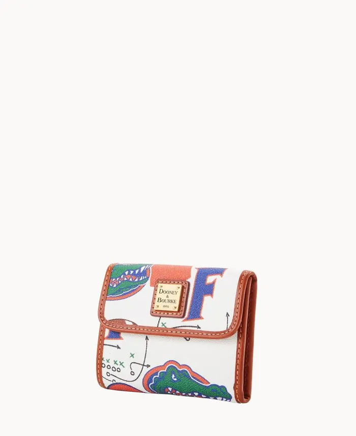 Dooney and Bourke Collegiate University Of Florida Flap Credit Card Wallet University Of Florid WomenMen Wallets Dooney and Bourke Collegiate University Of Florida Flap Credit Card Wallet University Of Florid WomenMen Wallets