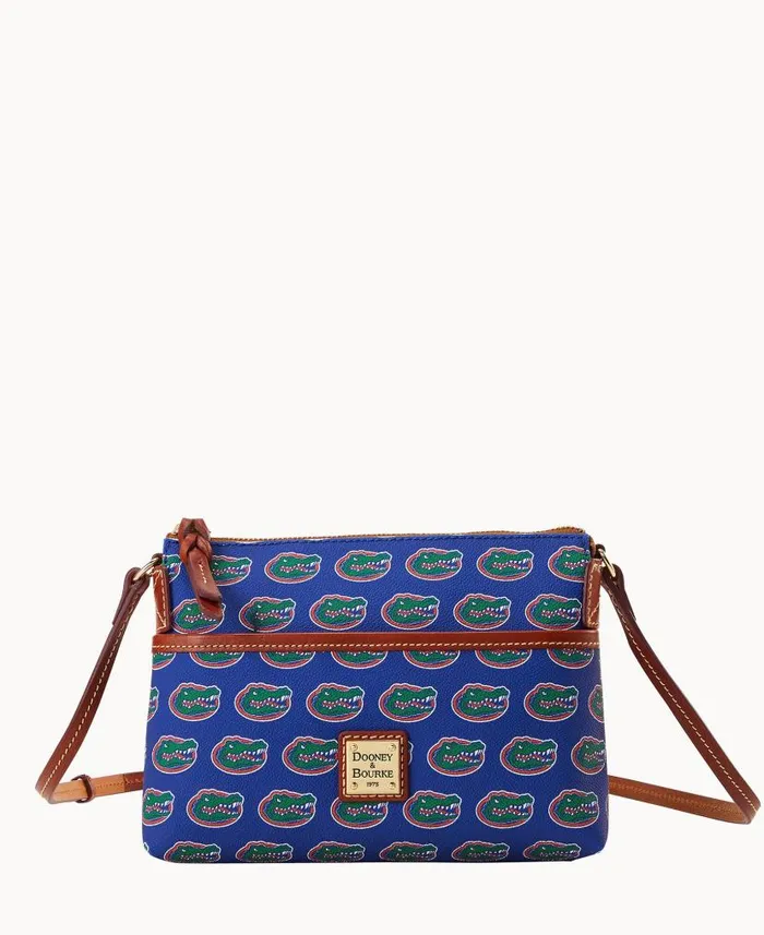 Dooney and Bourke Collegiate University Of Florida Ginger Crossbody U Of Florida WomenMen Crossbodies Dooney and Bourke Collegiate University Of Florida Ginger Crossbody U Of Florida WomenMen Crossbodies