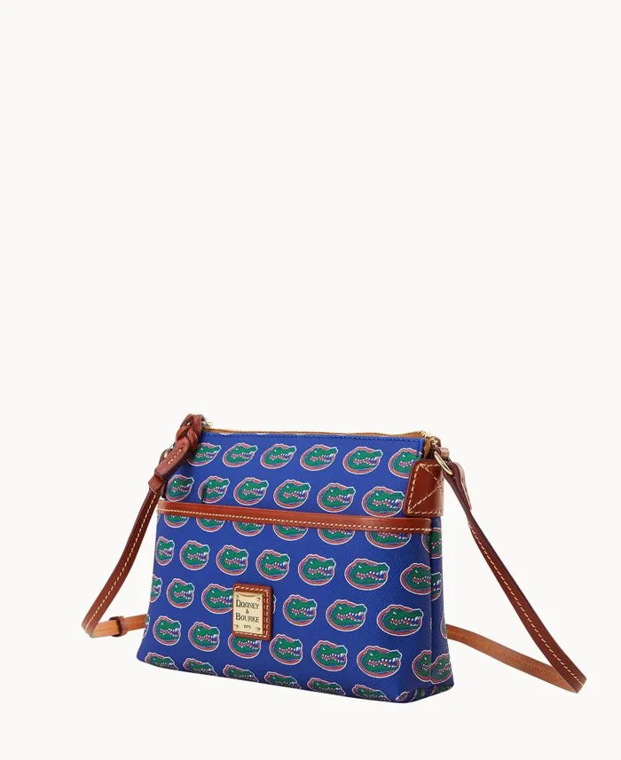 Dooney and Bourke Collegiate University Of Florida Ginger Crossbody U Of Florida WomenMen Crossbodies Dooney and Bourke Collegiate University Of Florida Ginger Crossbody U Of Florida WomenMen Crossbodies