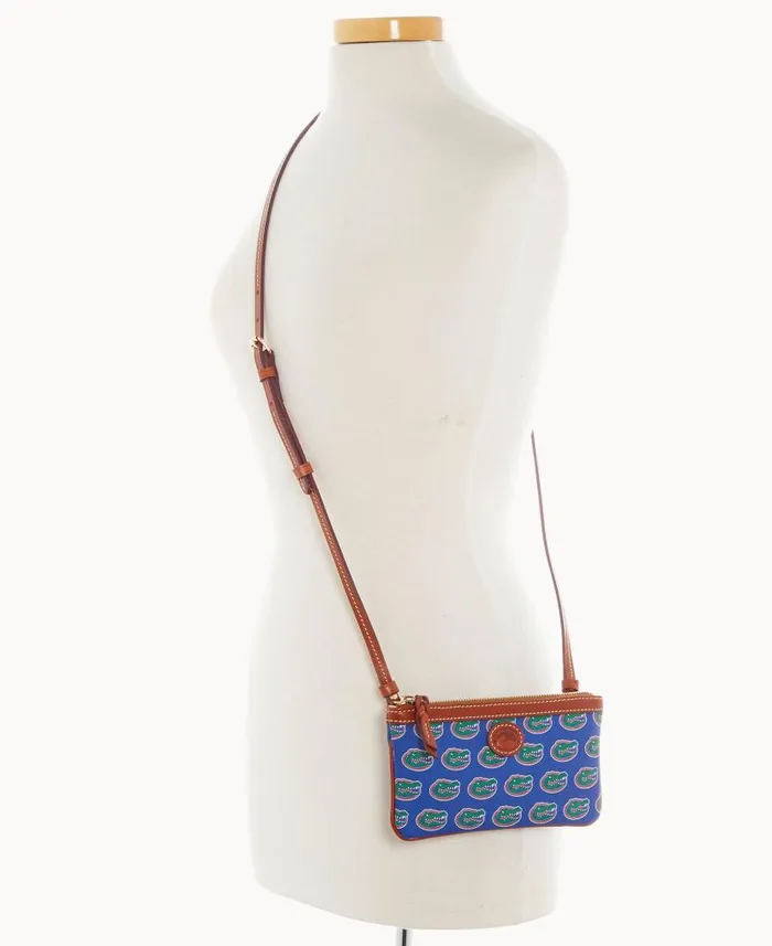 Dooney and Bourke Collegiate University Of Florida Large Slim Crossbody University Of Florid WomenMen Crossbodies Dooney and Bourke Collegiate University Of Florida Large Slim Crossbody University Of Florid WomenMen Crossbodies