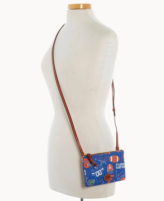 Dooney and Bourke Collegiate University Of Florida Top Zip Crossbody University Of Florida WomenMen Crossbodies Dooney and Bourke Collegiate University Of Florida Top Zip Crossbody University Of Florida WomenMen Crossbodies