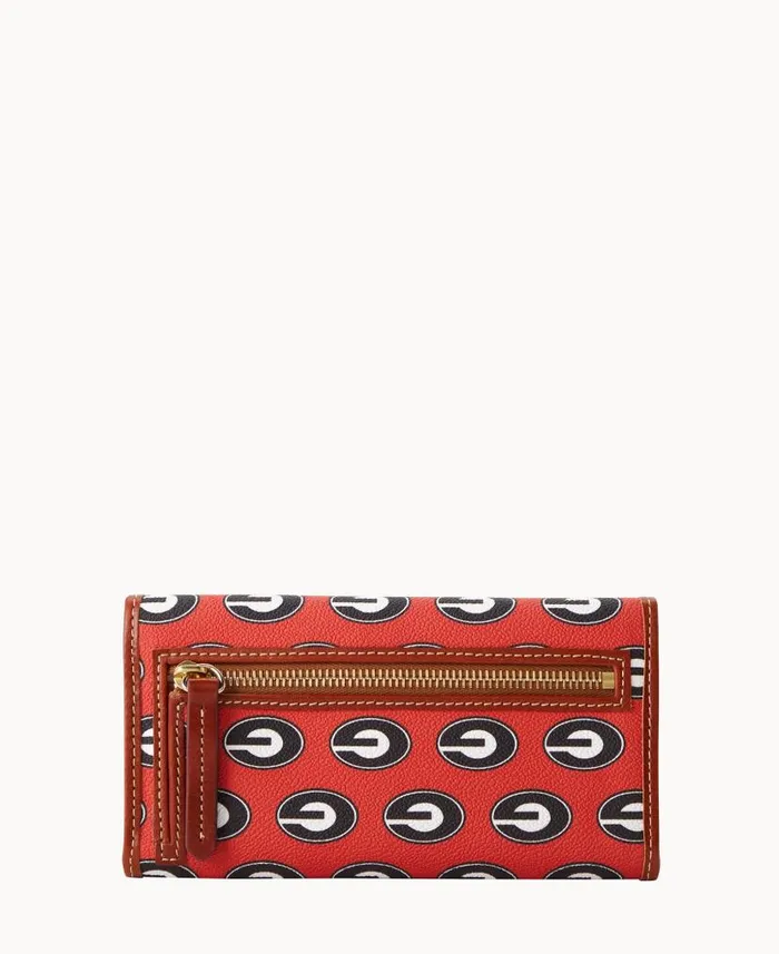 Dooney and Bourke Collegiate University Of Georgia Cont Clutch U Of Georgia WomenMen Wallets Dooney and Bourke Collegiate University Of Georgia Cont Clutch U Of Georgia WomenMen Wallets