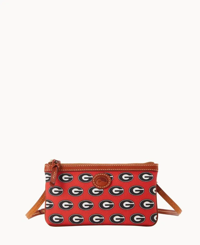 Dooney and Bourke Collegiate University Of Georgia Large Slim Crossbody University Of Georgi WomenMen Crossbodies Dooney and Bourke Collegiate University Of Georgia Large Slim Crossbody University Of Georgi WomenMen Crossbodies