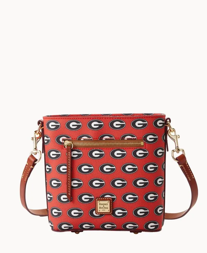 Dooney and Bourke Collegiate University Of Georgia Small Zip Crossbody U Of Georgia WomenMen Crossbodies Dooney and Bourke Collegiate University Of Georgia Small Zip Crossbody U Of Georgia WomenMen Crossbodies