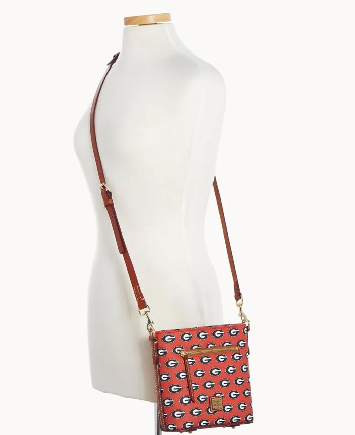 Dooney and Bourke Collegiate University Of Georgia Small Zip Crossbody U Of Georgia WomenMen Crossbodies Dooney and Bourke Collegiate University Of Georgia Small Zip Crossbody U Of Georgia WomenMen Crossbodies