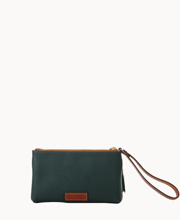 Dooney and Bourke Collegiate University Of Miami Double Zip Wristlet University Of Miami WomenMen Wallets Dooney and Bourke Collegiate University Of Miami Double Zip Wristlet University Of Miami WomenMen Wallets