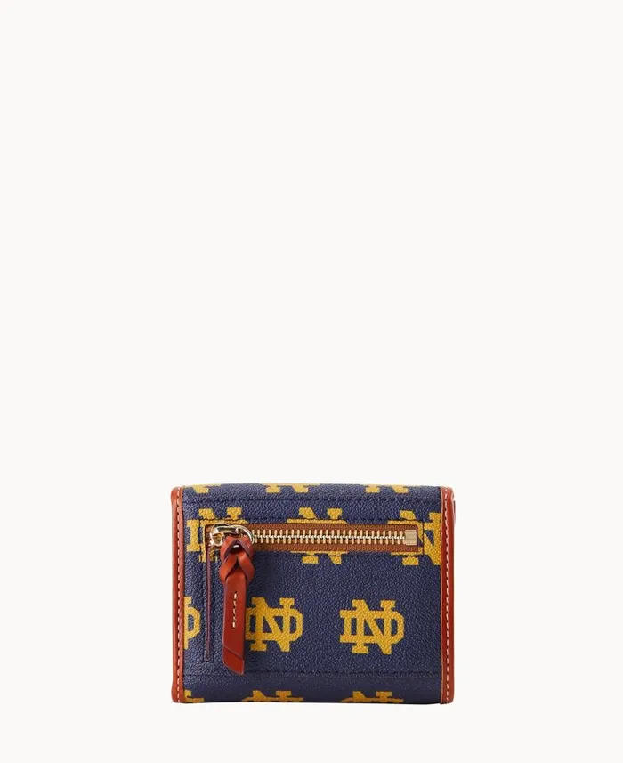Dooney and Bourke Collegiate University Of Notre Dame Flap Credit Card Wallet Notre Dame WomenMen Wallets Dooney and Bourke Collegiate University Of Notre Dame Flap Credit Card Wallet Notre Dame WomenMen Wallets
