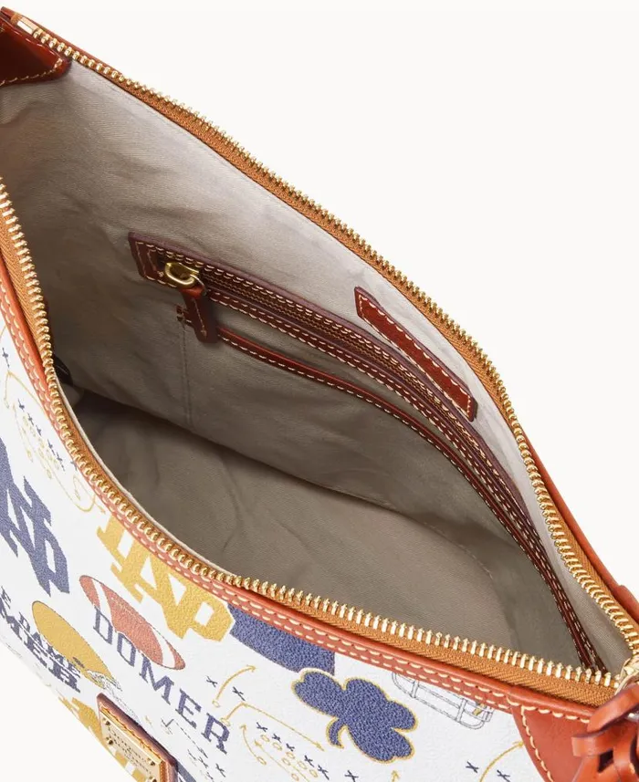 Dooney and Bourke Collegiate University Of Notre Dame Hobo Notre Dame WomenMen Shoulder Bags Dooney and Bourke Collegiate University Of Notre Dame Hobo Notre Dame WomenMen Shoulder Bags