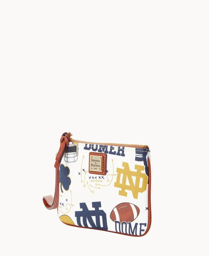 Dooney and Bourke Collegiate University Of Notre Dame Stadium Wristlet Notre Dame WomenMen Wallets Dooney and Bourke Collegiate University Of Notre Dame Stadium Wristlet Notre Dame WomenMen Wallets