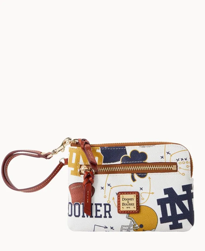 Dooney and Bourke Collegiate University Of Notre Dame Zip Around Wristlet Notre Dame WomenMen Wallets Dooney and Bourke Collegiate University Of Notre Dame Zip Around Wristlet Notre Dame WomenMen Wallets