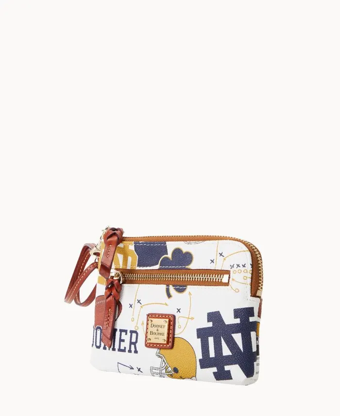 Dooney and Bourke Collegiate University Of Notre Dame Zip Around Wristlet Notre Dame WomenMen Wallets Dooney and Bourke Collegiate University Of Notre Dame Zip Around Wristlet Notre Dame WomenMen Wallets