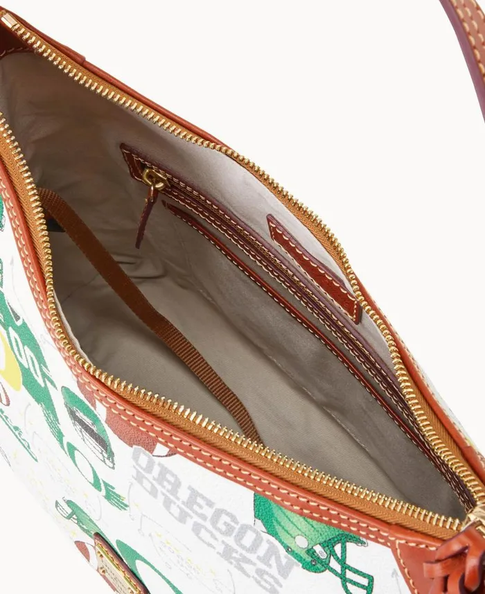Dooney and Bourke Collegiate University Of Oregon Hobo Oregon WomenMen Shoulder Bags Dooney and Bourke Collegiate University Of Oregon Hobo Oregon WomenMen Shoulder Bags