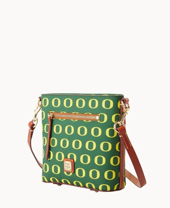 Dooney and Bourke Collegiate University Of Oregon Small Zip Crossbody Oregon WomenMen Crossbodies Dooney and Bourke Collegiate University Of Oregon Small Zip Crossbody Oregon WomenMen Crossbodies
