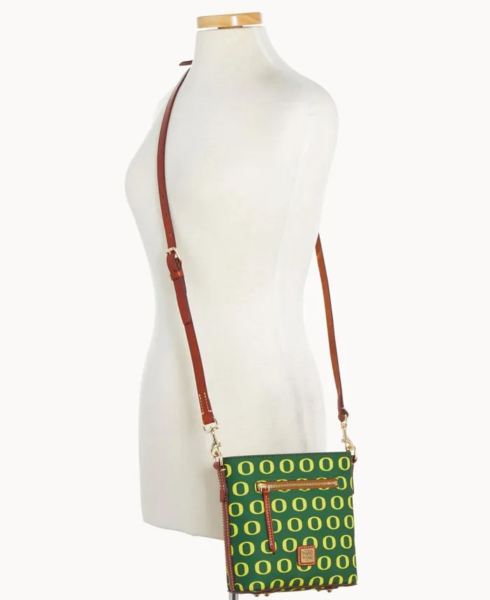 Dooney and Bourke Collegiate University Of Oregon Small Zip Crossbody Oregon WomenMen Crossbodies Dooney and Bourke Collegiate University Of Oregon Small Zip Crossbody Oregon WomenMen Crossbodies