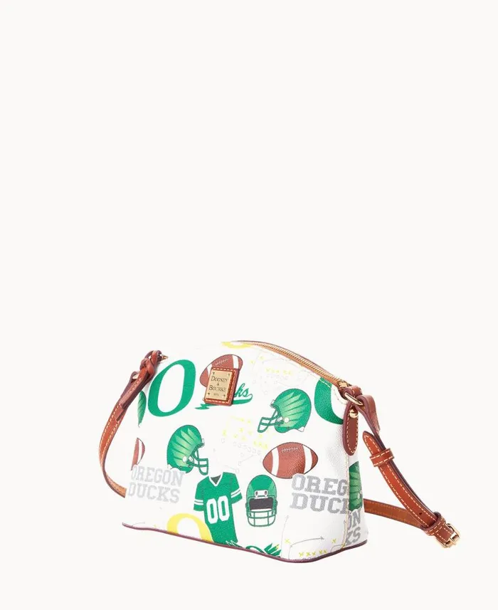 Dooney and Bourke Collegiate University Of Oregon Suki Crossbody Oregon WomenMen Crossbodies Dooney and Bourke Collegiate University Of Oregon Suki Crossbody Oregon WomenMen Crossbodies