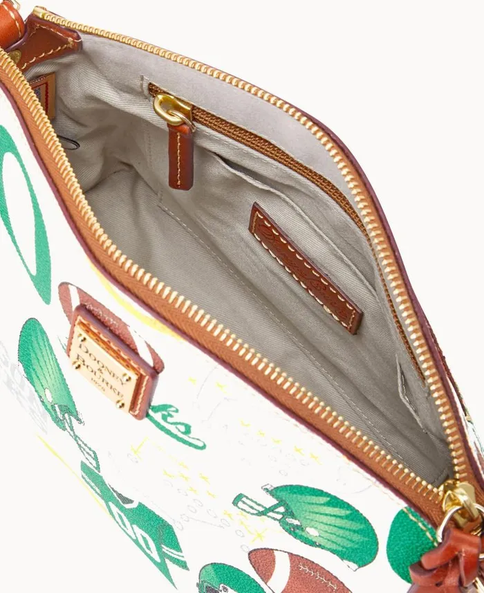 Dooney and Bourke Collegiate University Of Oregon Suki Crossbody Oregon WomenMen Crossbodies Dooney and Bourke Collegiate University Of Oregon Suki Crossbody Oregon WomenMen Crossbodies