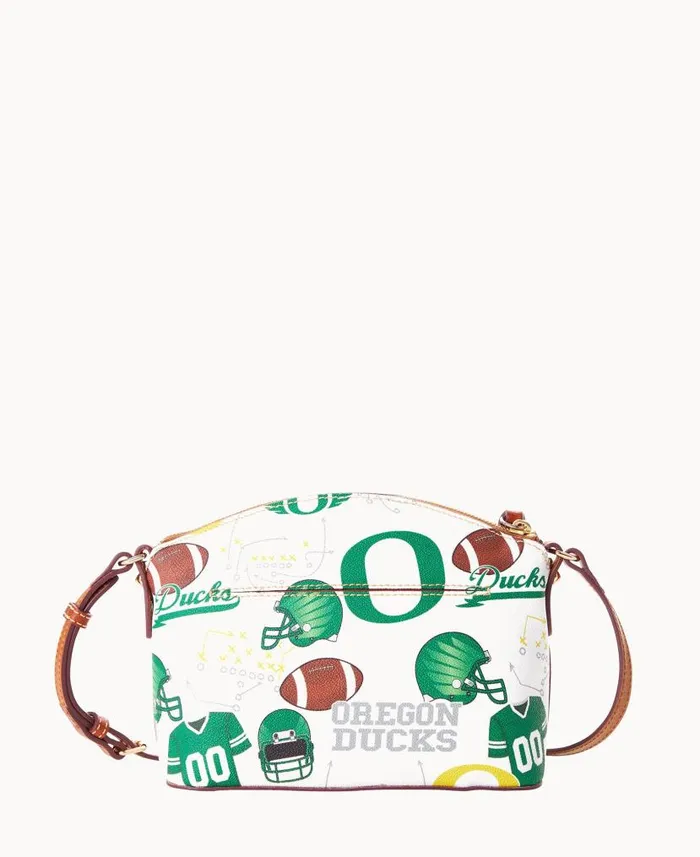 Dooney and Bourke Collegiate University Of Oregon Suki Crossbody Oregon WomenMen Crossbodies Dooney and Bourke Collegiate University Of Oregon Suki Crossbody Oregon WomenMen Crossbodies
