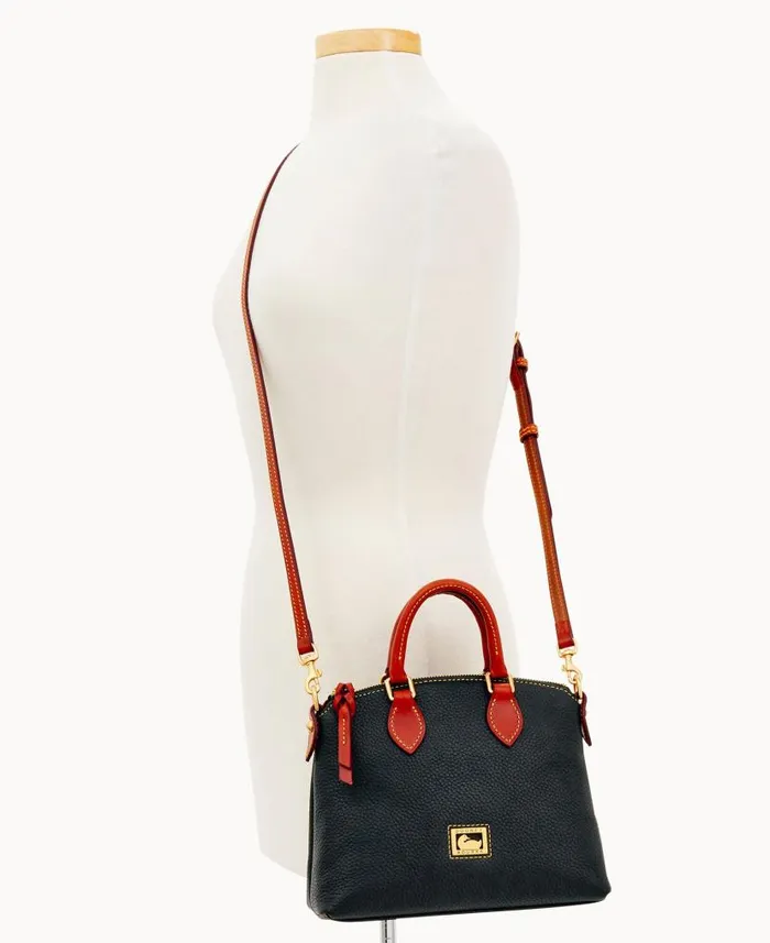 Dooney and Bourke Dillen Crossbody Satchel Black WomenMen Crossbodies