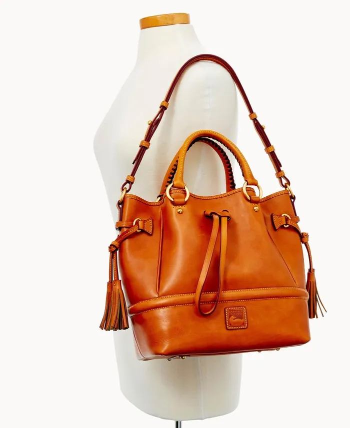 Dooney and Bourke Florentine Buckley Bag Natural WomenMen Satchels