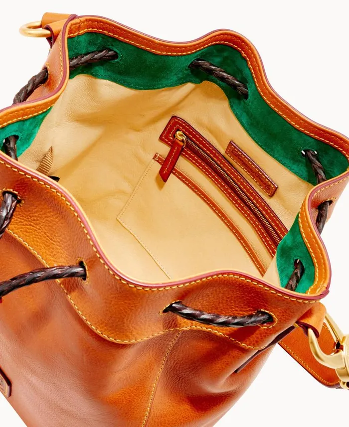 Dooney and Bourke Florentine Hattie Drawstring Natural WomenMen Shoulder Bags Dooney and Bourke Florentine Hattie Drawstring Natural WomenMen Shoulder Bags