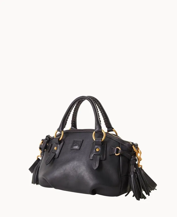 Dooney and Bourke Florentine Medium Mail Satchel Black Black WomenMen Satchels Dooney and Bourke Florentine Medium Mail Satchel Black Black WomenMen Satchels