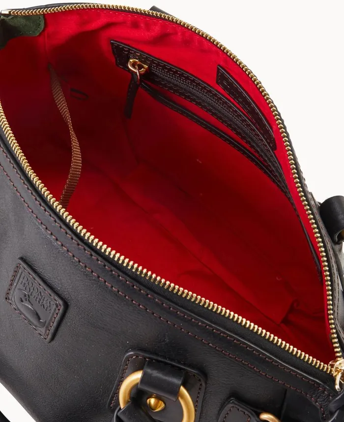 Dooney and Bourke Florentine Medium Mail Satchel Black Black WomenMen Satchels Dooney and Bourke Florentine Medium Mail Satchel Black Black WomenMen Satchels