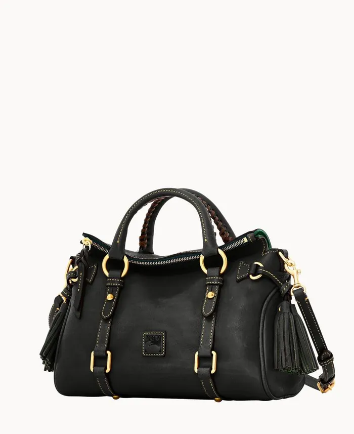 Dooney and Bourke Florentine Mini Satchel Black Black WomenMen Satchels