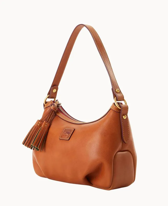 Dooney and Bourke Florentine Pouchette Natural WomenMen Shoulder Bags