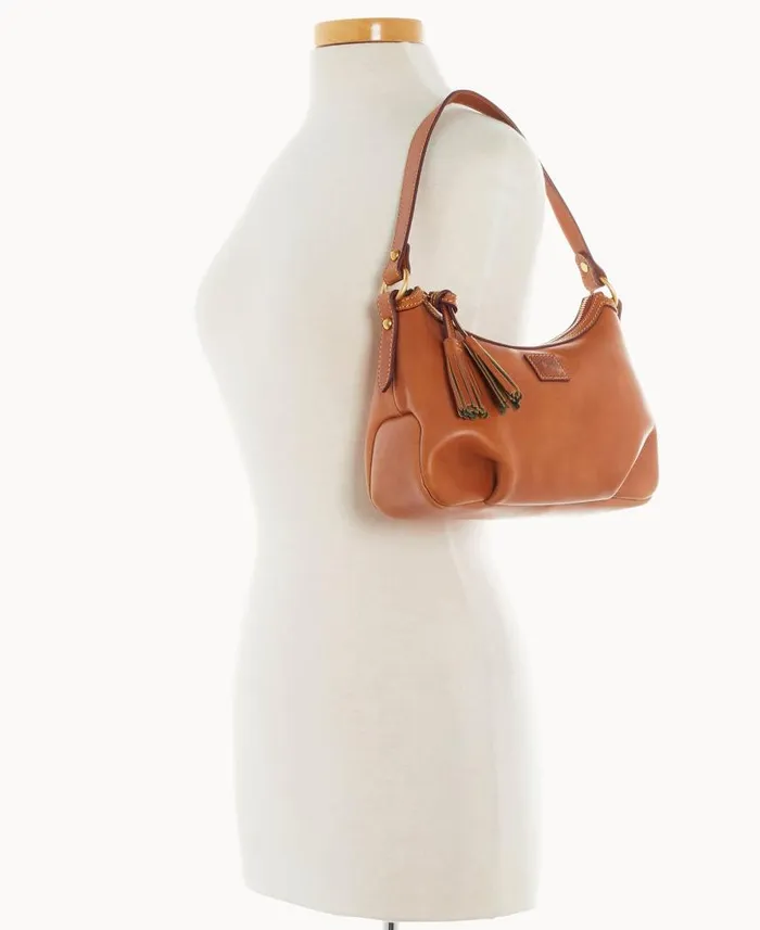 Dooney and Bourke Florentine Pouchette Natural WomenMen Shoulder Bags