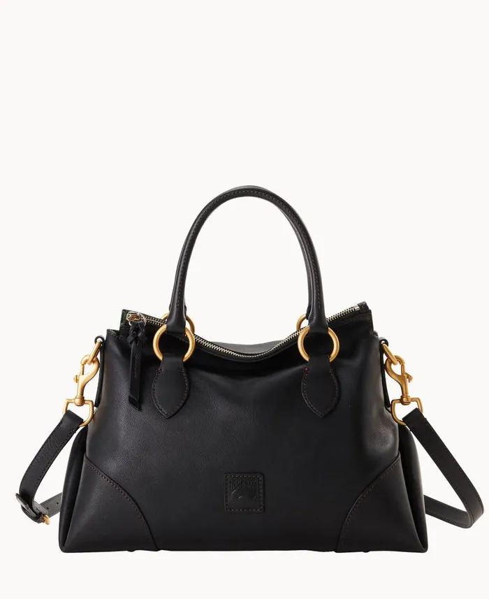 Dooney and Bourke Florentine Satchel 38 Black Black WomenMen Satchels