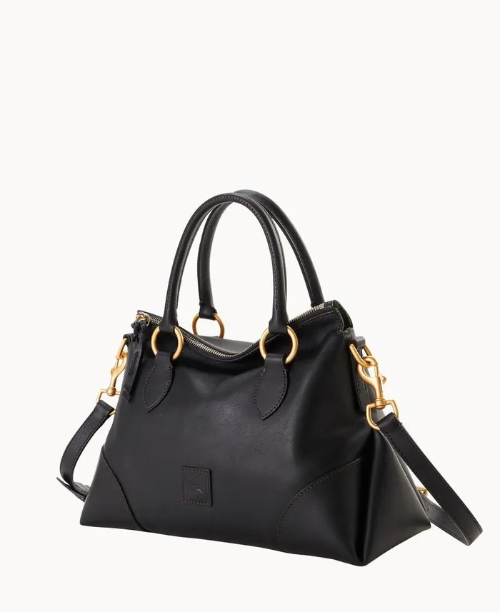 Dooney and Bourke Florentine Satchel 38 Black Black WomenMen Satchels