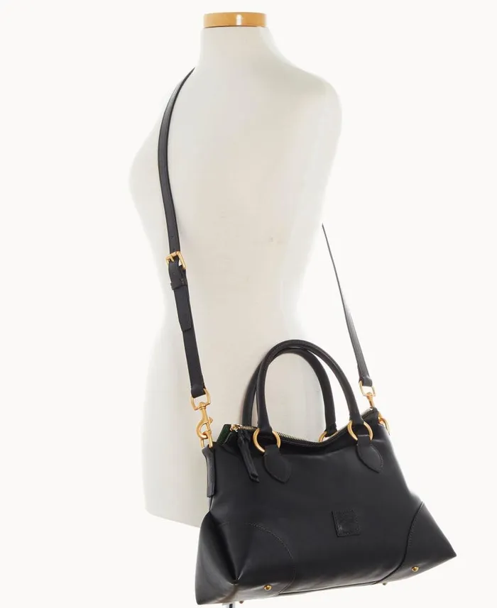 Dooney and Bourke Florentine Satchel 38 Black Black WomenMen Satchels