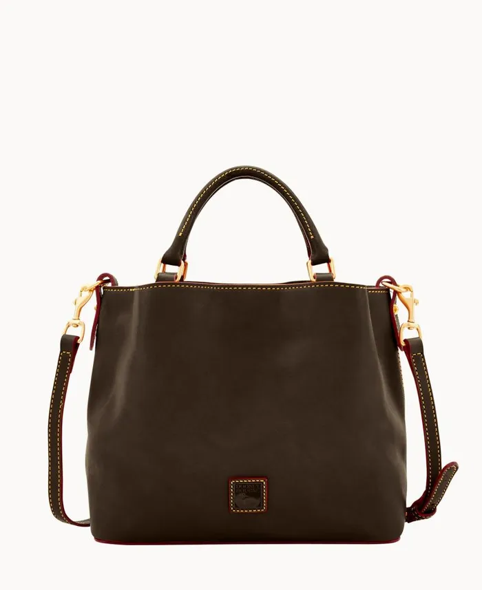 Dooney and Bourke Florentine Small Brenna Brown Tmoro WomenMen Satchels