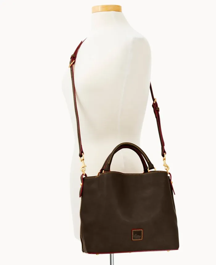 Dooney and Bourke Florentine Small Brenna Brown Tmoro WomenMen Satchels