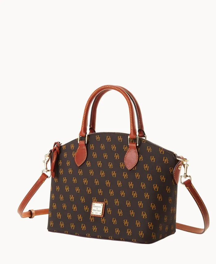 Dooney and Bourke Gretta Geena Satchel Brown Tmoro WomenMen Satchels