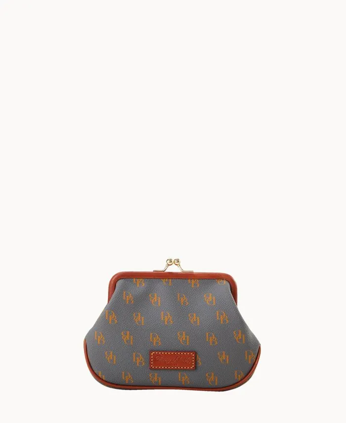 Dooney and Bourke Gretta Large Frame Purse Slate WomenMen Wallets