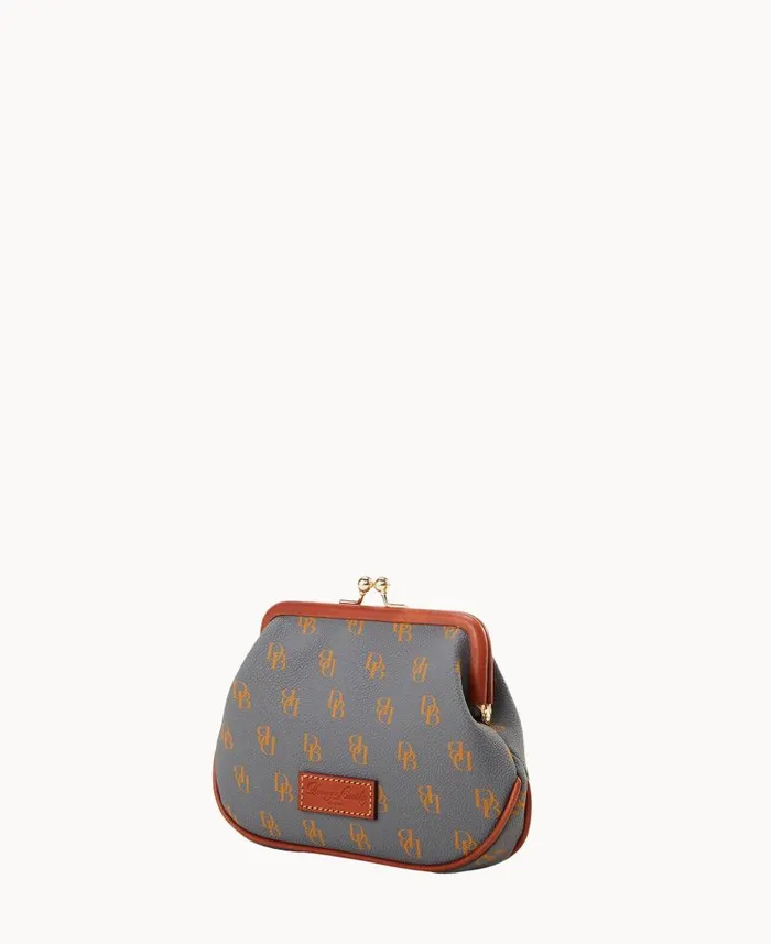 Dooney and Bourke Gretta Large Frame Purse Slate WomenMen Wallets