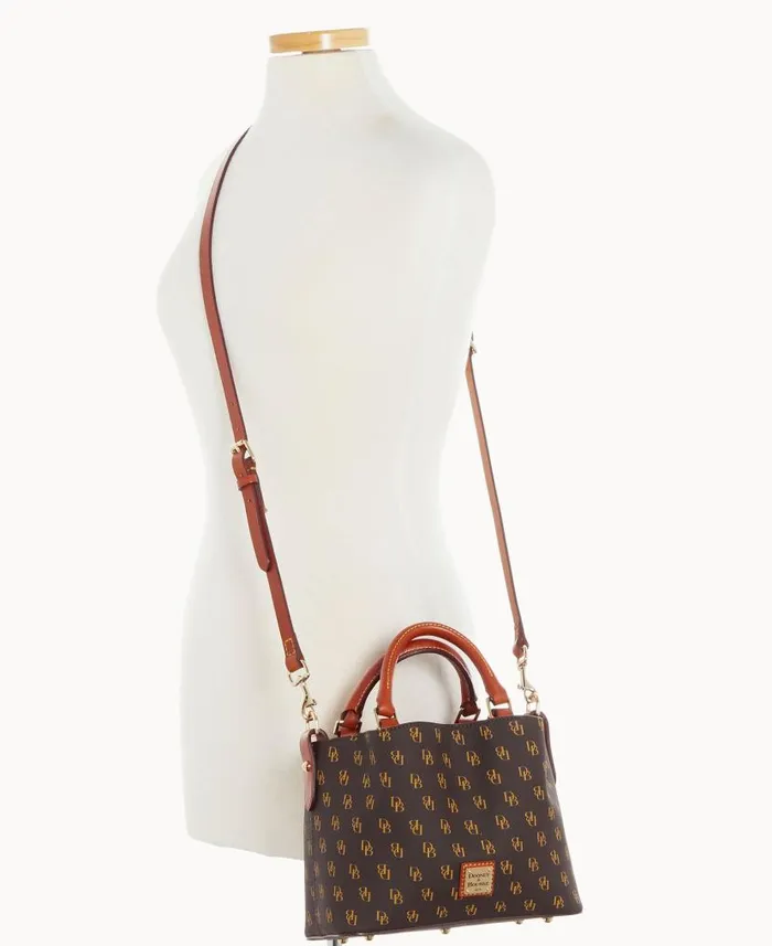 Dooney and Bourke Gretta Mini Barlow Brown Tmoro WomenMen Shoulder Bags