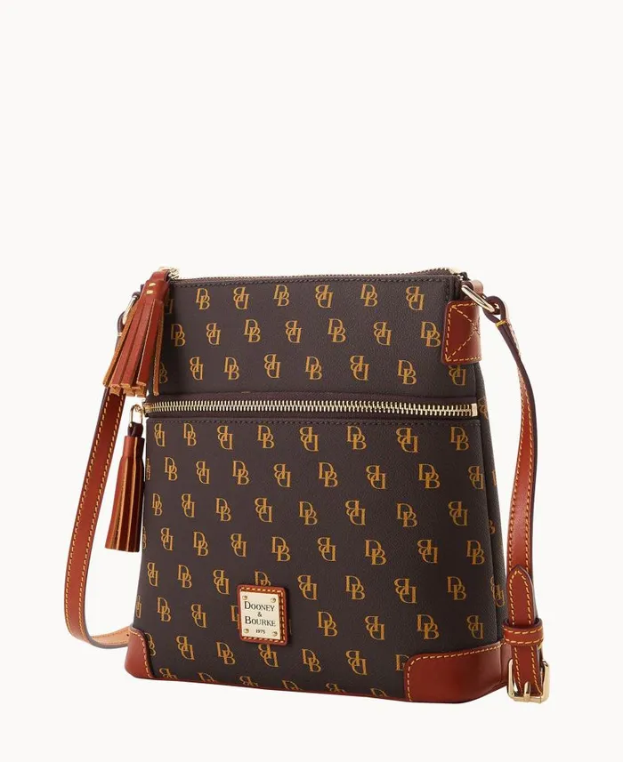 Dooney and Bourke Gretta Small Tassel Crossbody Brown Tmoro WomenMen Crossbodies Dooney and Bourke Gretta Small Tassel Crossbody Brown Tmoro WomenMen Crossbodies