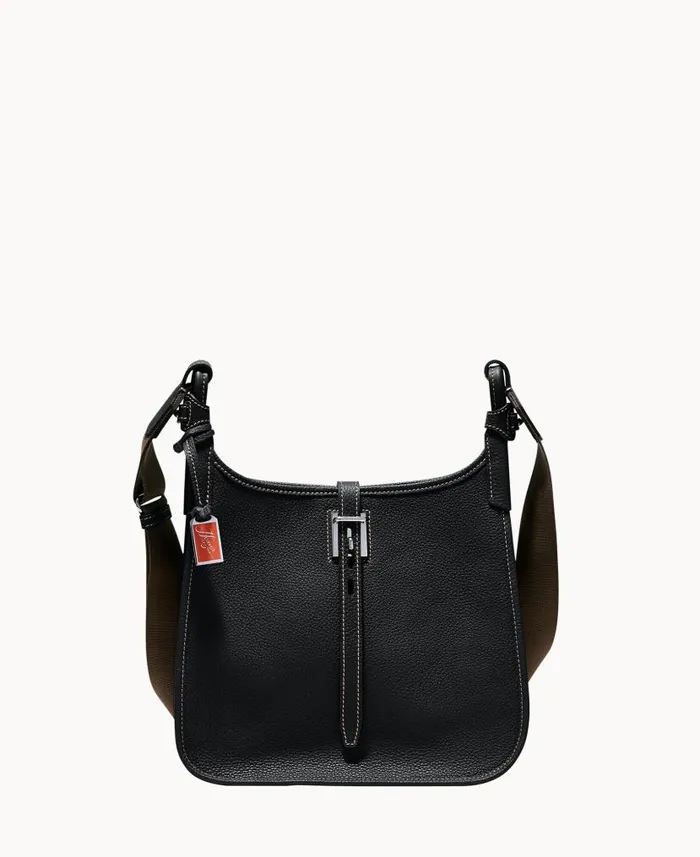 Dooney and Bourke Henrys Large Crossbody Black WomenMen Crossbodies